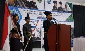 Pelantikan DPC KKB Kutai Timur, Ismunandar Berharap Saling Menjaga