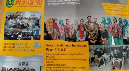 Buka Pendaftaran Hingga November 2020, SPNF Kutim Bisa Jadi Pilihan